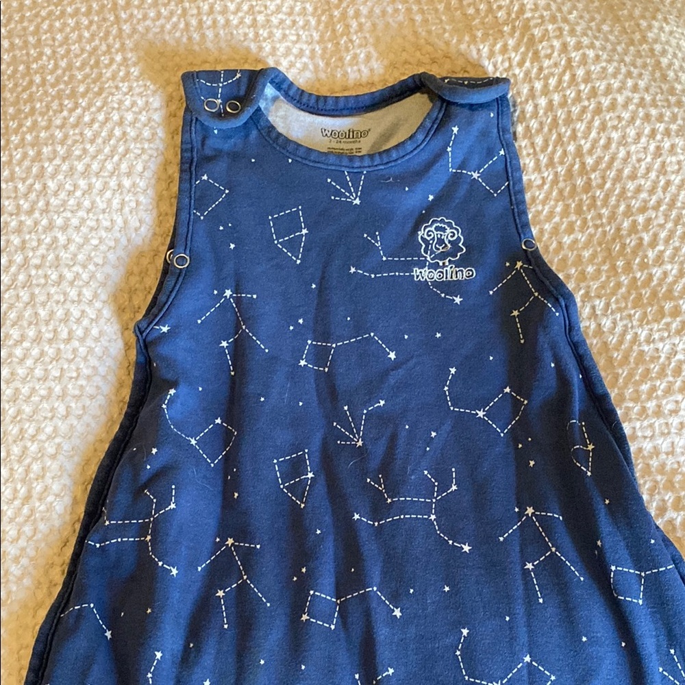 Blue Constellation Woolino Sleep Sack